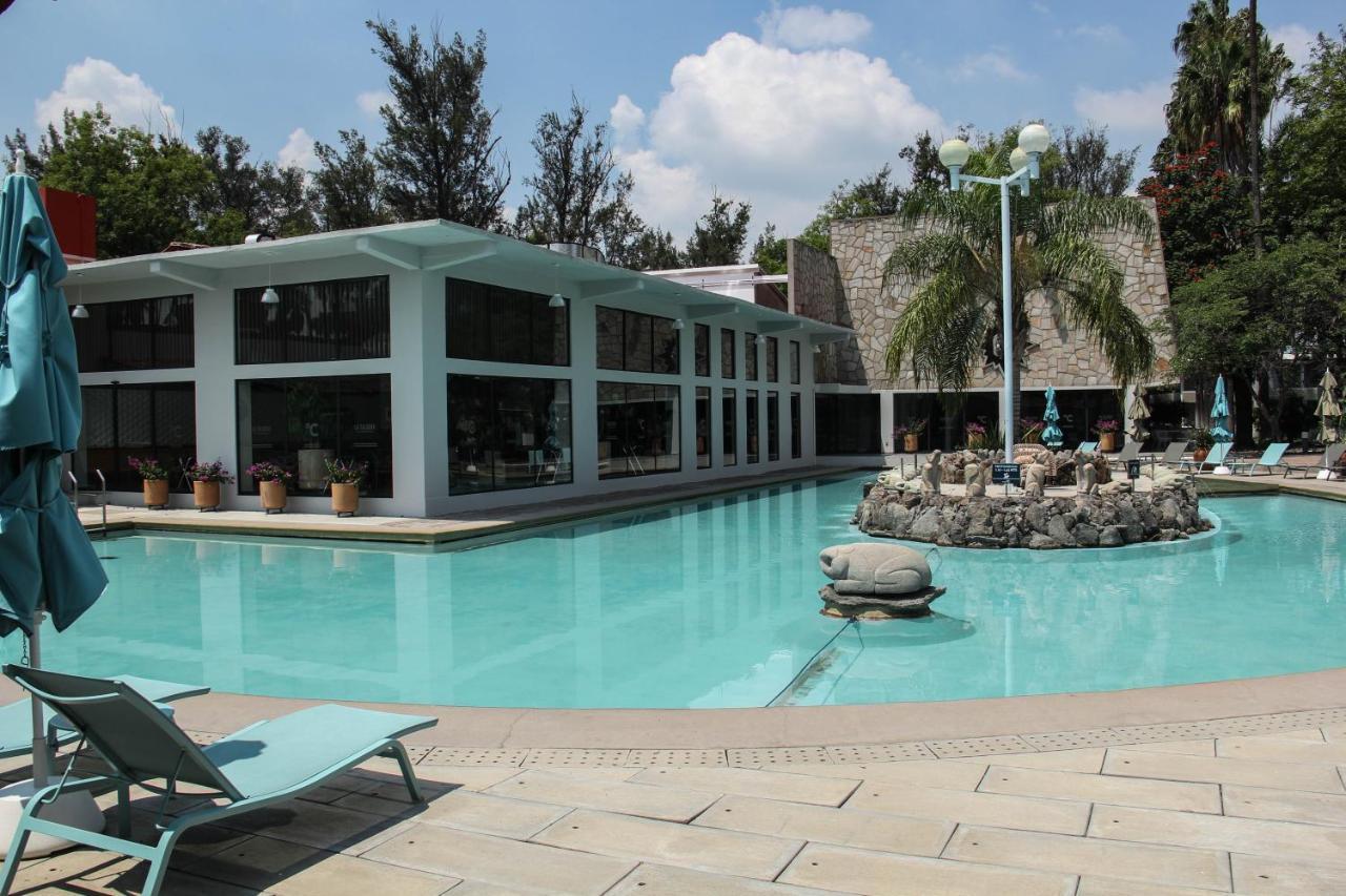 Hotel Y Parque Acuatico La Caldera Abasolo Exterior foto