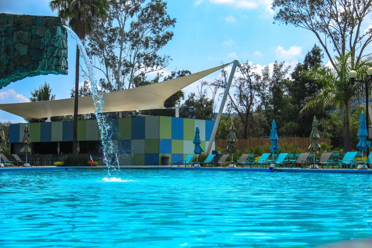 Hotel Y Parque Acuatico La Caldera Abasolo Exterior foto